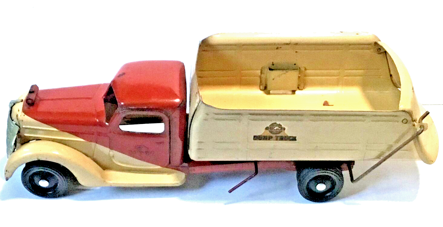 Buddy L Ride on Pressed Steel 22" Dump Truck all Original eBay