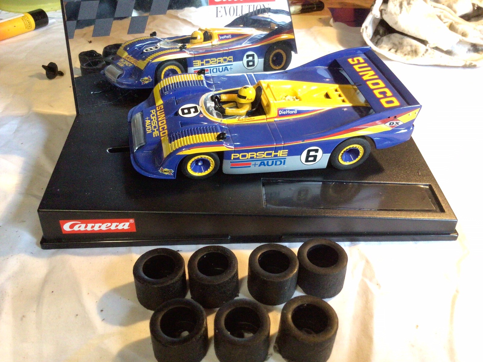 Carrera Slot Car Tyres Porsche 917/30 K Tyres X2 Tyres Only eBay