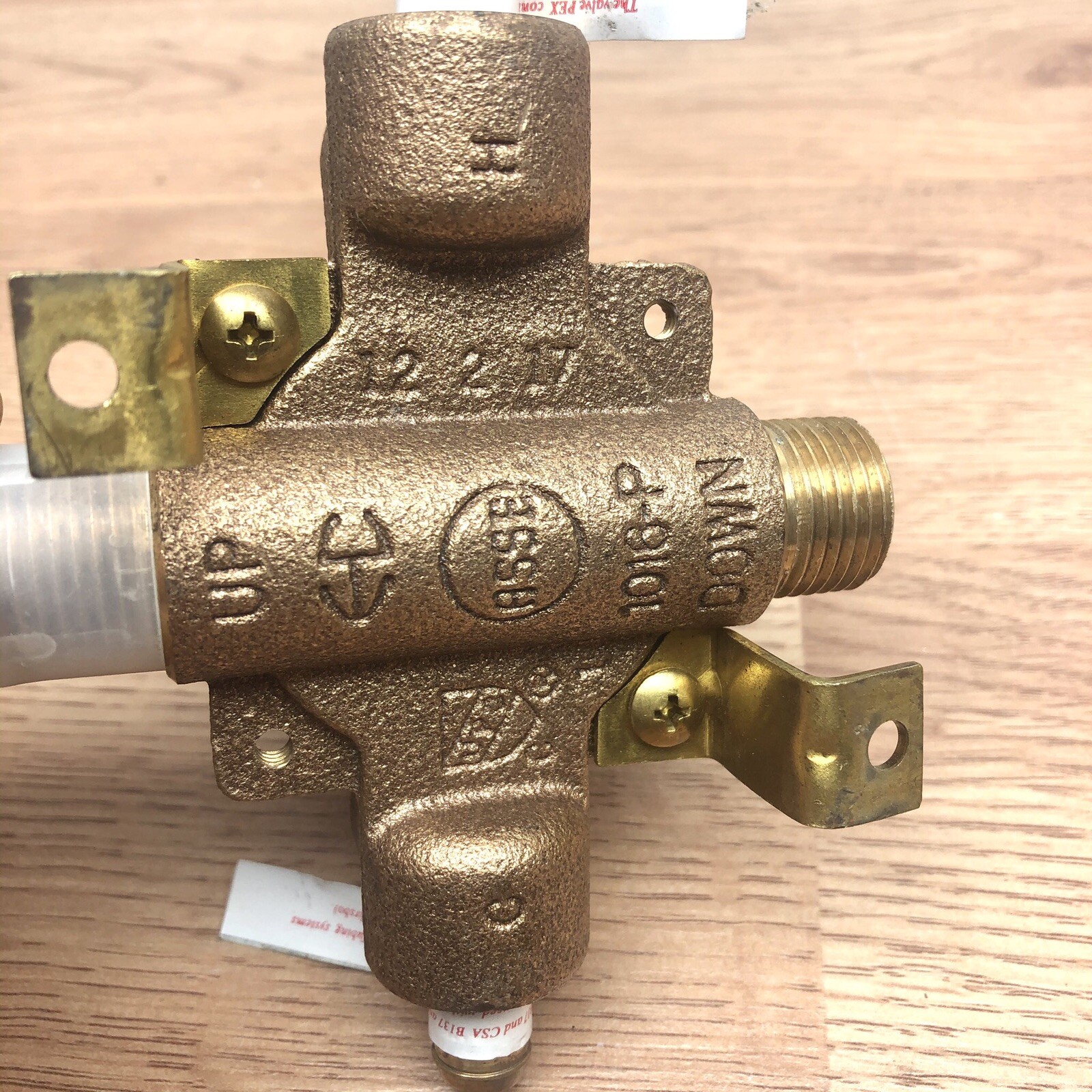 ASSE 1016P 1/2IN CERMIC TUB AND SHOWER VALVE MIP AND SWEAT WITH STOP eBay