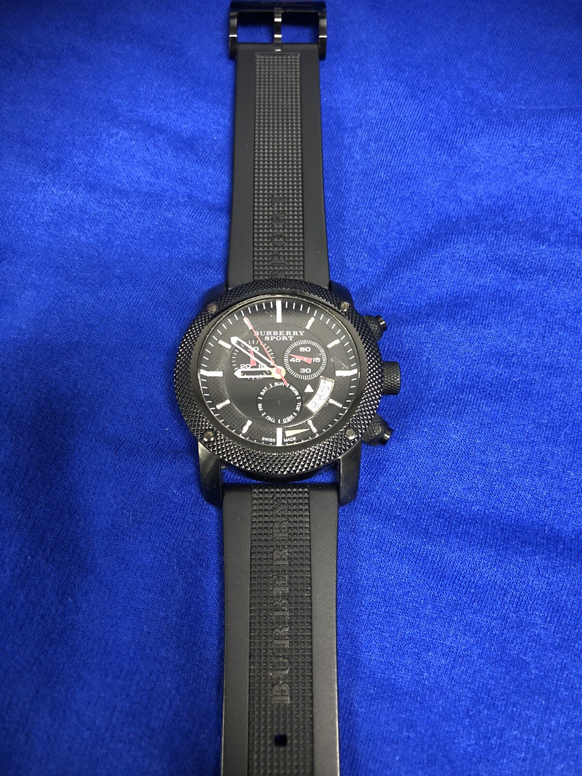 Burberry Sports Chronograph Model BU7701 eBay