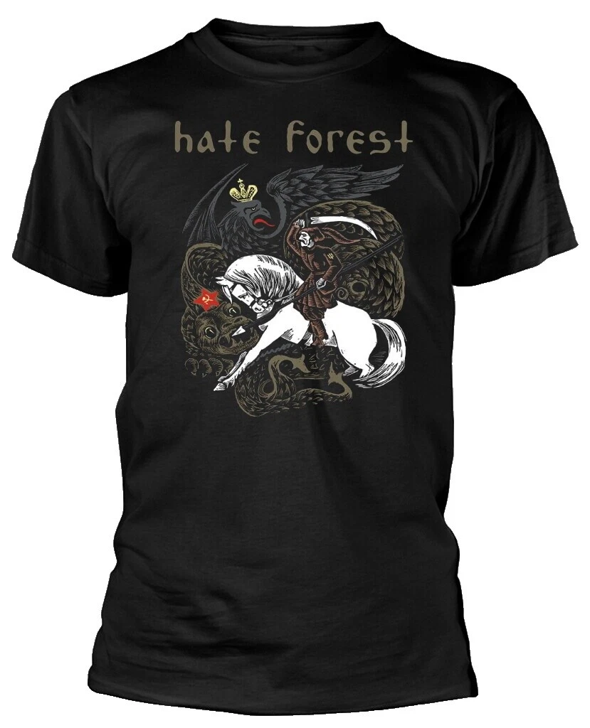 Forest Short Sleeve Solid T-Shirts for Men