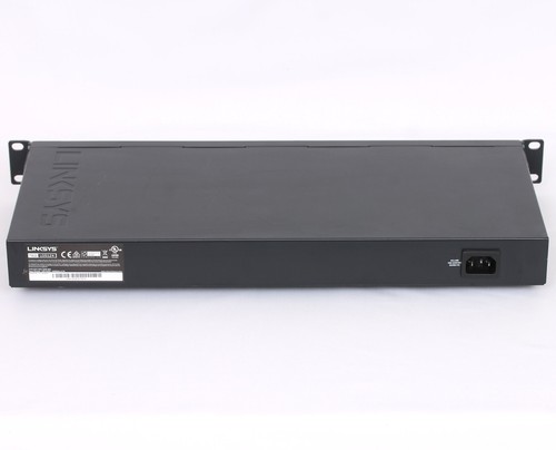 LINKSYS 24 Port Gigabit 10/100/1000 Ethernet Network Rackmount Switch LGS124 - Picture 5 of 7