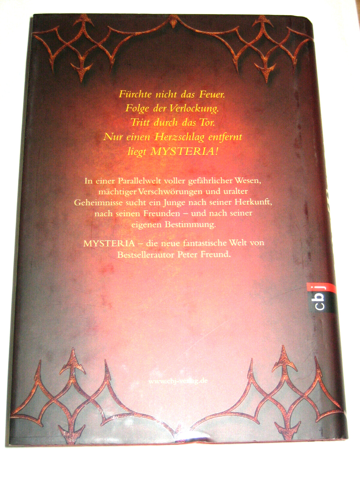 Thumbnail - Mysteria - Das Tor Des Feuers ° Gebunden ° Ungelesen °peter Freund °