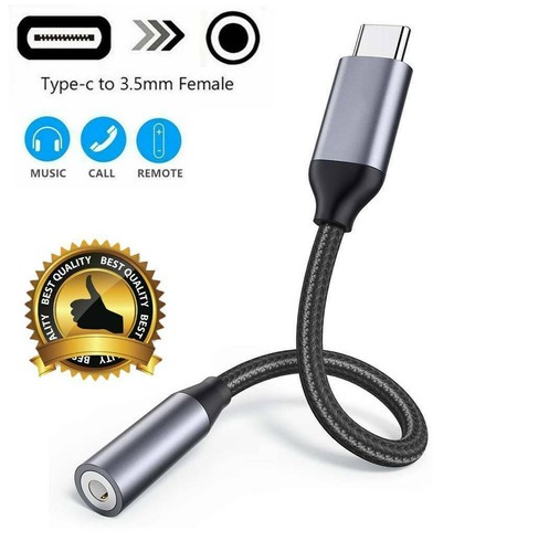 1xusb tipo-C a 3,5 mm jack AUX Adattatore CUFFIE PER SAMSUNG GALAXY s20/s21  SW | eBay
