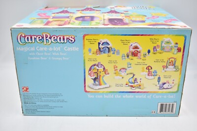 Care Bears Magical Care-a-lot Castle Playset 2003 Complete