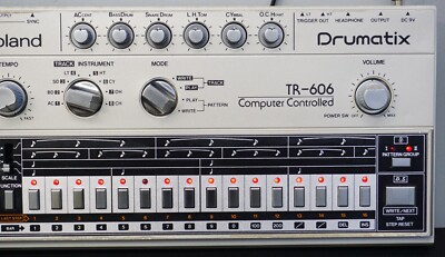 Roland TR-606 Drumatix Computer Controlled Vintage Analogue Drum 