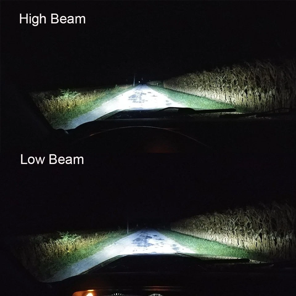 Faros LED redondos de 7" para AM General Hummer H1 H2 Halo DRL haz sellado alto/bajo Foto 4 de 4