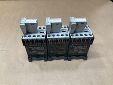 Lot Of 3 Siemens 3TH2022-0BB4 Control Relay 2NO+2NC 10A W/ 3TX4490-3A #139A32PR2