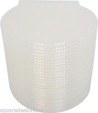 25 CD Cases - Thin 4.2mm Clear Clam Shell Style - Flexible DVD Disc Holders
