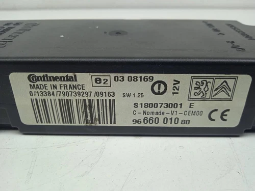 9666001080 Modulo Elettronico per PEUGEOT 3008 * 2009 748412 - Foto 3 di 3
