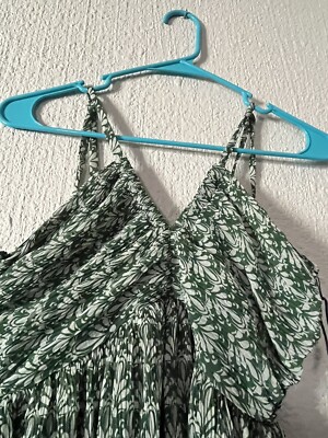 beautiful Sincerely Jules green maxi dress nwot crinkle | eBay beautiful Sincerely Jules green maxi dress nwot crinkle | eBay