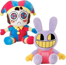 The Amazing Digital Circus Pomni Jax Plush Cartoon Figure Toys Unique Gift Kids