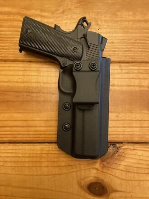 1911 IWB Kydex Holster. 5 Inch. Adjustable Clip