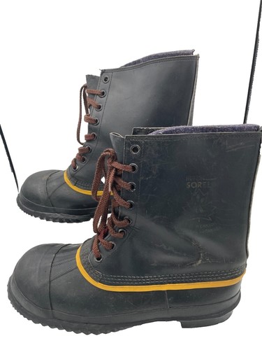 Sorel Handcrafted Rubber Toe Leather Canvas‎ Sneakers Mens Size 8 Traction Tie Sorel Handcrafted Rubber Toe Leather Canvas Sneakers Mens  main image 2