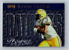 1999 Playoff Prestige SSD Team Checklists #CL18 Kevin Faulk RC Rookie Card