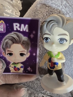 BTS McDonald's TinyTAN RM Happy Meal Toy Figure Throwback Edition