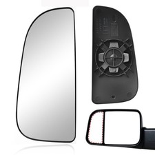 Driver Side Mirror Glass Replacement for 2010-2020 Dodge Ram 1500 2500 3500 4...