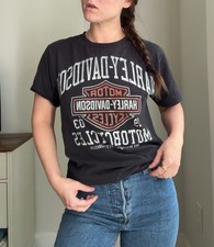 Harley-Davidson Clarksville TN Men's Black Graphic Motorcycle T-Shirt