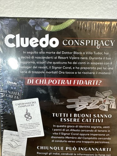 Hasbro F6418103 GAMING CLUE Conspiracy Game / Jeu Hasbro F6418103 Jeux Cluedo - Picture 3 of 6