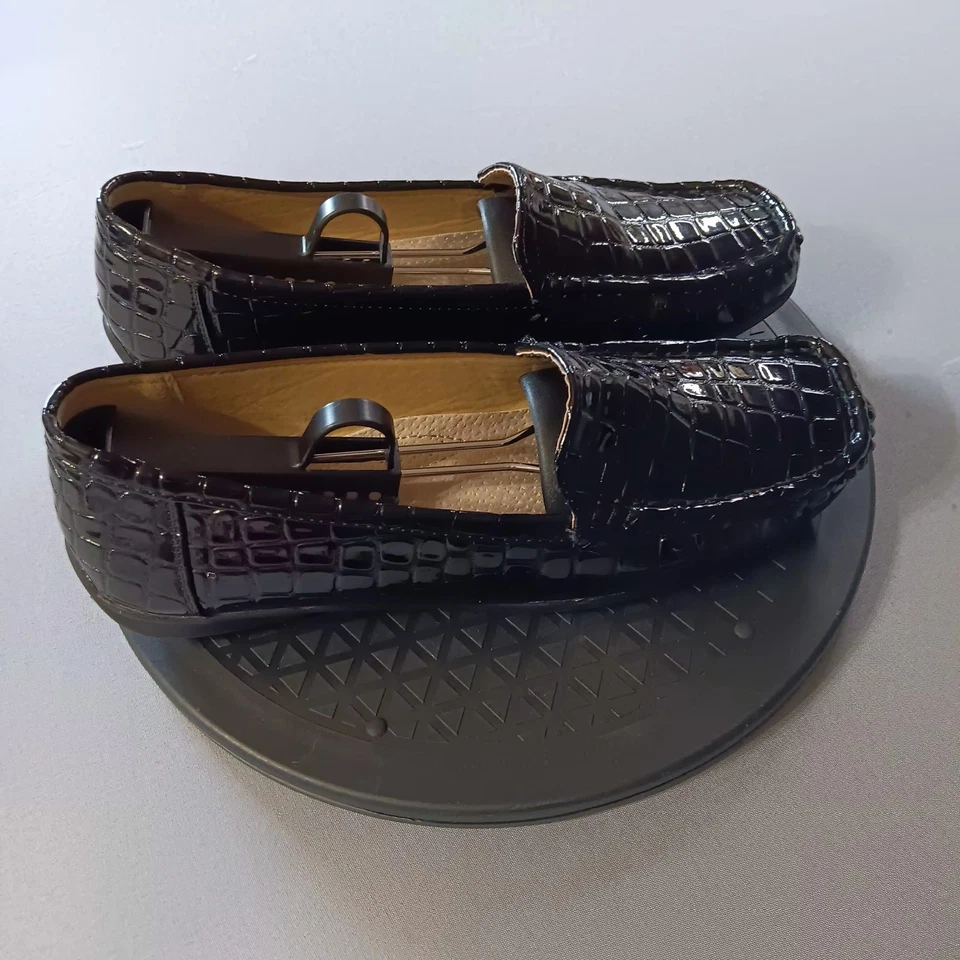 Pierre Dumas Hazel 7 Womens 10M Black Shoes Loafers Flats Slip On - Image 4 of 4