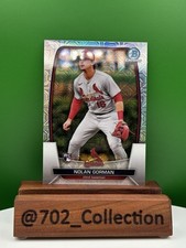 2023 Bowman Chrome Nolan Gorman Rookie Mojo Refractor RC #6