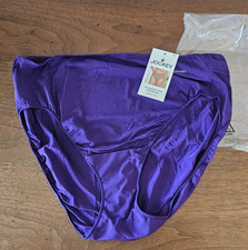 Jockey Women's No Panty Line Promise Tactel French Cut Underwear Purple Sz 8 XL