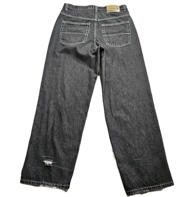 Southpole Jeans Men 36x33 Black Faded Denim RN82628 Hip Hop Skater