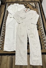 Lot of 2 Classic White Painter Coveralls - Size Large 46 LONG