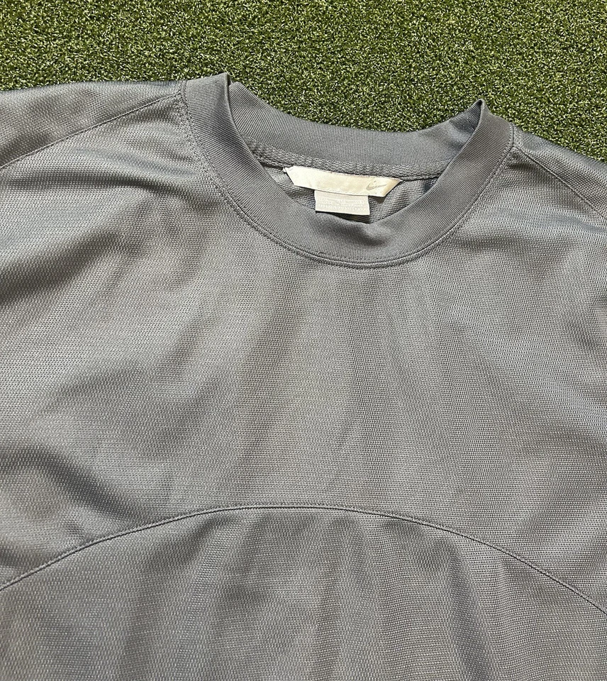 Nike Y2k Hombre Gris/Plateado Dri-fit Camiseta XXL Entrenamiento Entrenamiento Gimnasio Etiqueta de Verano Foto 2 de 4