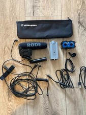 Audio Gear Lot: Rode VideoMic Pro, Beachtek MCC-2, AT Mics, Donner, Cables