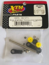 XTM RACING XTM149374 SHOCK SHAFT 3.0X74MM WITH PINION,BALL END MAMMOTH RC SPARES