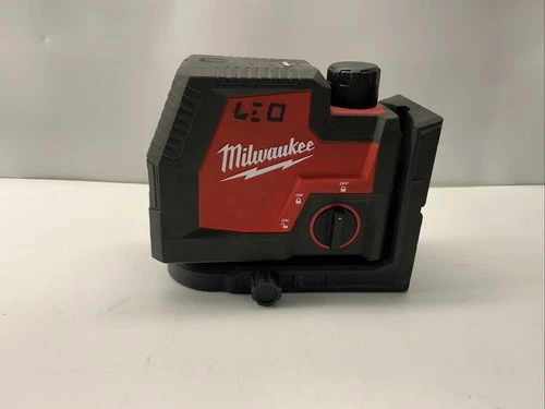 Milwaukee Green Cross Line Laser 3521-20 RED LITHIUM 🔥USED🔥