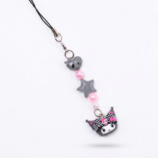 Kuromi 20th Anniversary Figure Strap Sanrio Character Phone Charm Keychain 15cm
