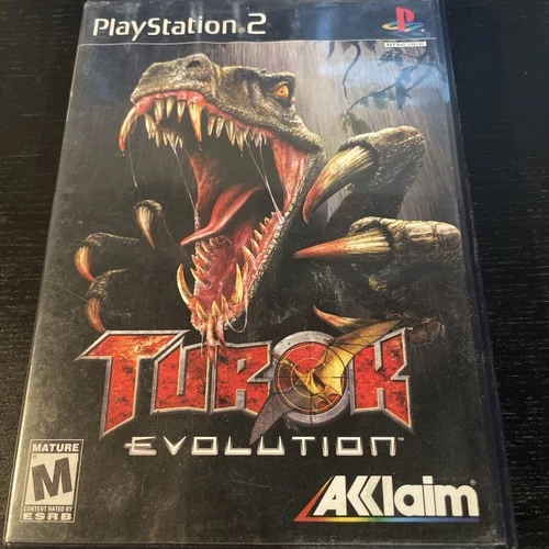 Turok Evolution (Sony PlayStation 2, 2002) PS2 Complete CIB w/ Manual - TESTED