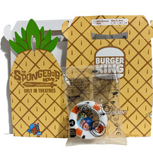 Gary Caracol Burger King Caja Juguete 2025 Bob Esponja Búsqueda de Pantalones Cuadrados NUEVO Sellado