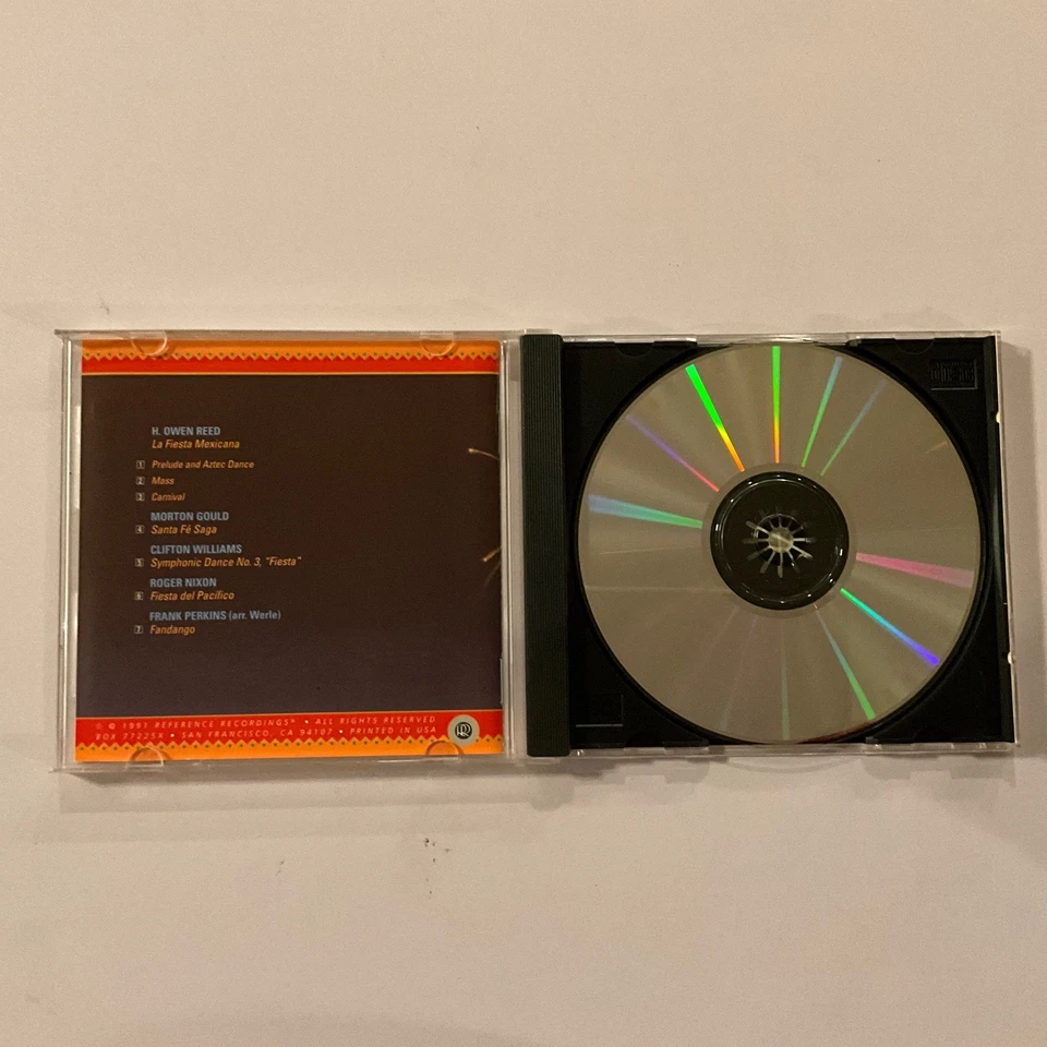 Dallas Wind Symphony Fiesta! 1991 Digital Master Classical Reference Recording Foto 2 de 3