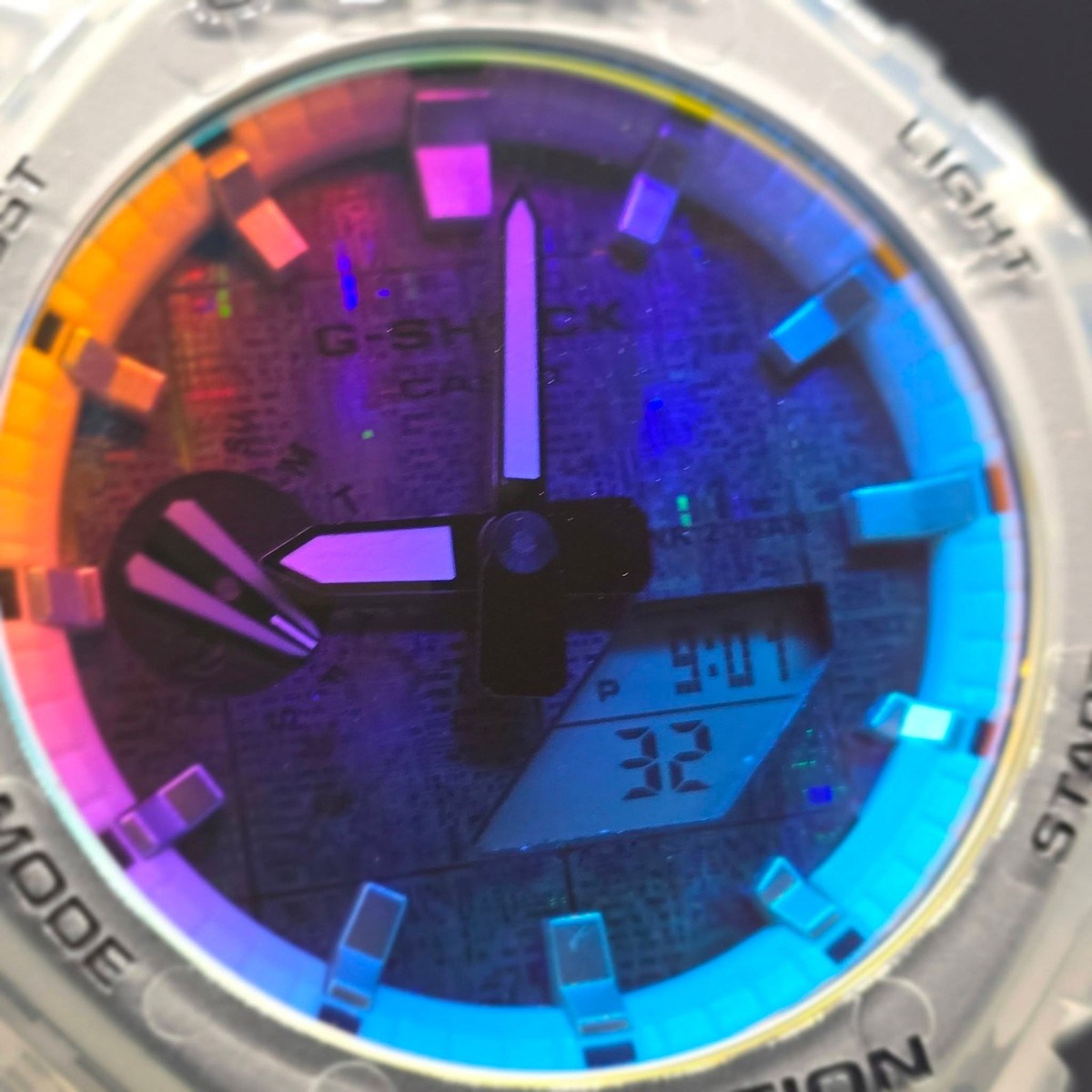 ど*ど様 ☆カスタム☆超美品☆GA-2100☆G-SHOCK☆サファイアガラス付
