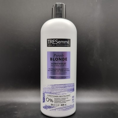 TRESemme PURPLE BLONDE Ultra Violet UV Conditioner Conditioners 28 FL oz. NEW