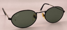 Vintage B L Ray-Ban Oval Sunglasses G-15 GOOD lens', poor frame 49-20-135 