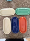 Vintage Fiesta Oblong Utility Trays Set of 5 Homer Laughlin HLC USA
