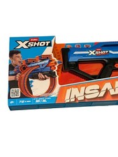 ZURU X-Shot Insanity Belt-Fed Dart Blaster 72 Darts 30m Range NEW Sealed