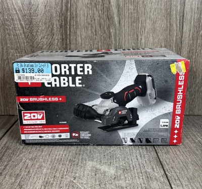 #ad New in Box PORTER CABLE 3” Dia 20V Brushless Cut Off Tool PCCM300B NEW $139 $74.97