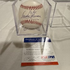 Sandy Alomar Sr PSA DNA Autograph W “76 ALC” RARE NY Yankees