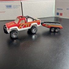 Buddy L truck 1982 Red  77 vintage 7 inch long