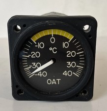 Mooney B&D Outside Air Temp OAT Indicator Gauge B.D.P/N 0241-003 For Parts ..