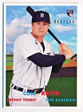 2024 Topps Transcendent Colt Keith Through The Years Rc #CK-1957 (004/100)