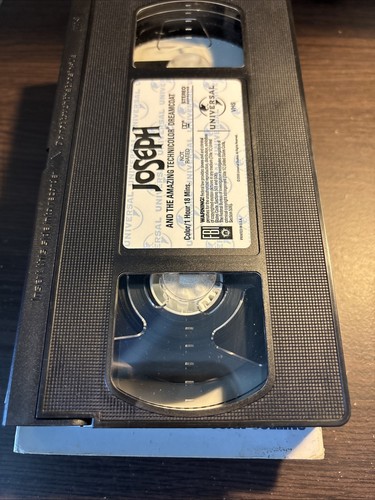 Joseph And The Amazing Technicolor Dreamcoat (1999) VHS - Donny Osmond - Musical - Picture 3 of 3