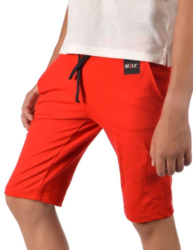 Kids Boys Fabric Shorts Summer Beach Sports Capri Pants Strech BEZLIT 30354 - Picture 22 of 61