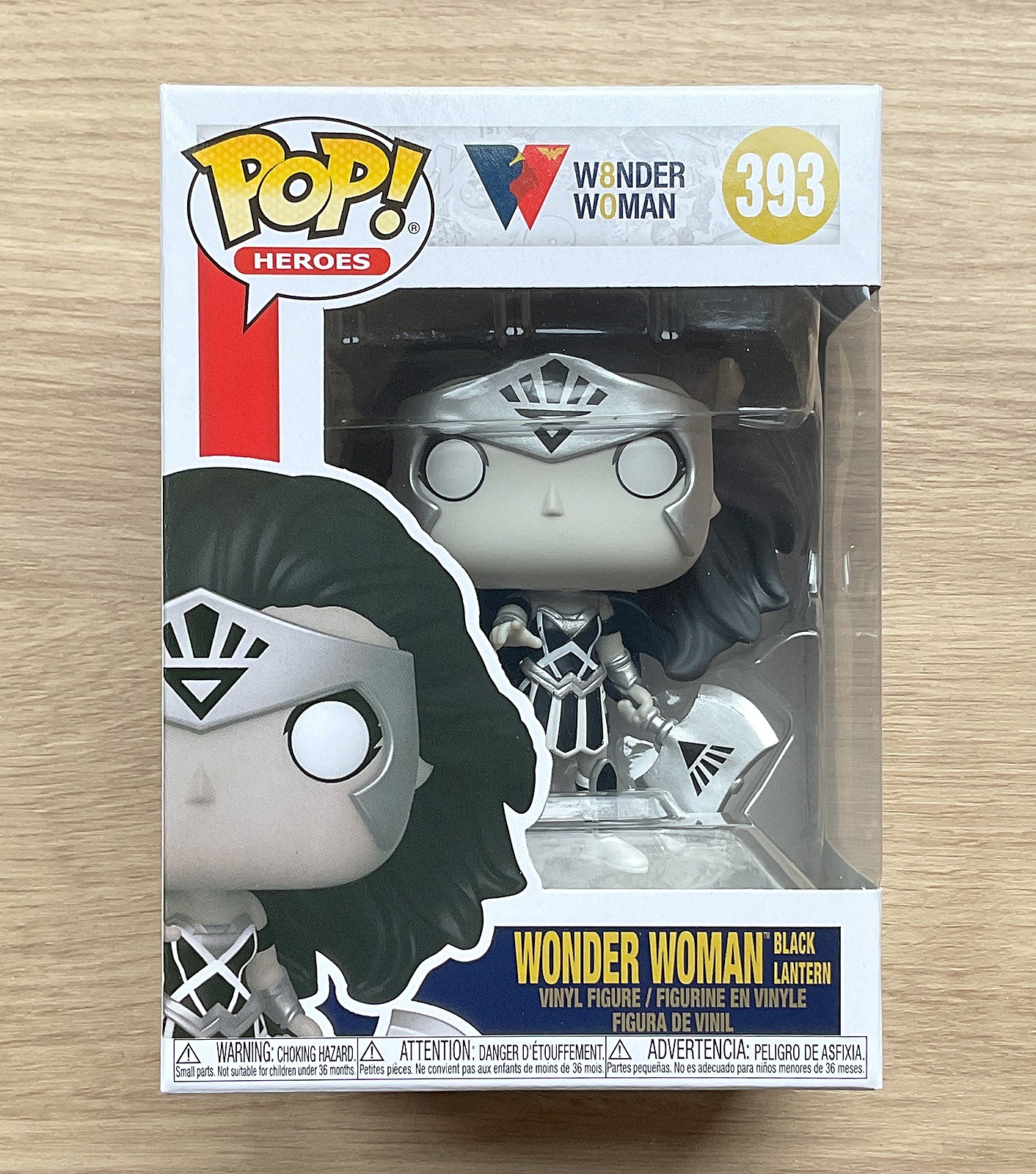 Funko Pop Dc Heroes Wonder Woman Linterna Negra #393 + Protector Gratis