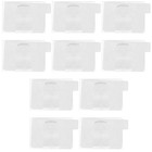  10 Stück Haken zum Aufhängen von Lichterketten im Freien, Dachrinnenklemmen für